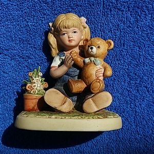 1985 "Denim Days" by Homco #1504 figurine